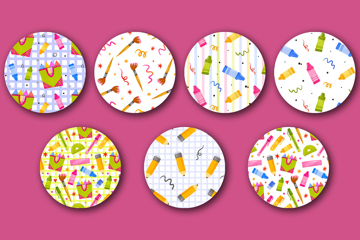 Watercolor Back to School Clipart, an Object Graphic by the_myro (Photo 4 of 9)