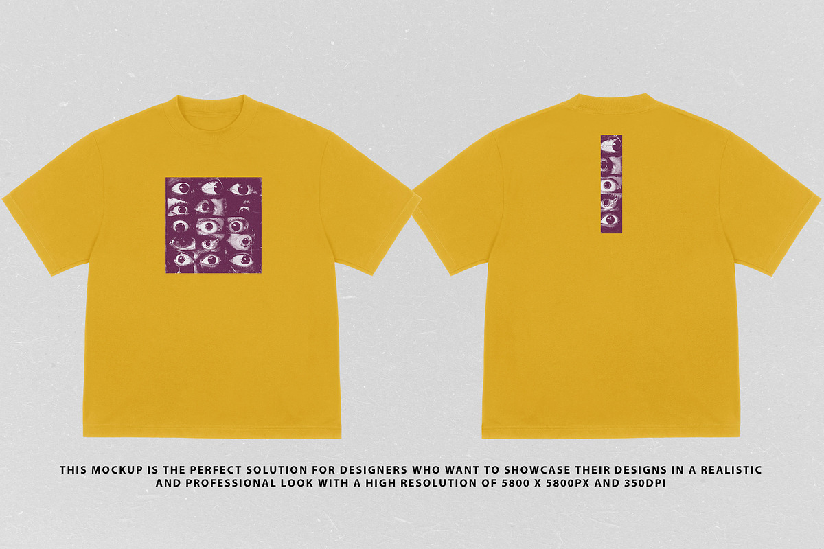 Realistic T-shirt Mockup 4, a Shirt Mockup by Uncentrifuged Pressure (Photo 3 of 4)