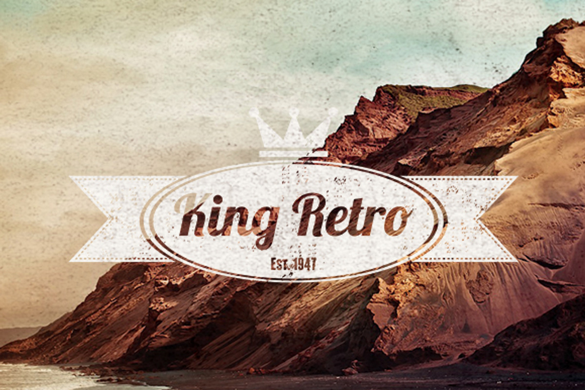 4 Badges Vintage Style preview 5