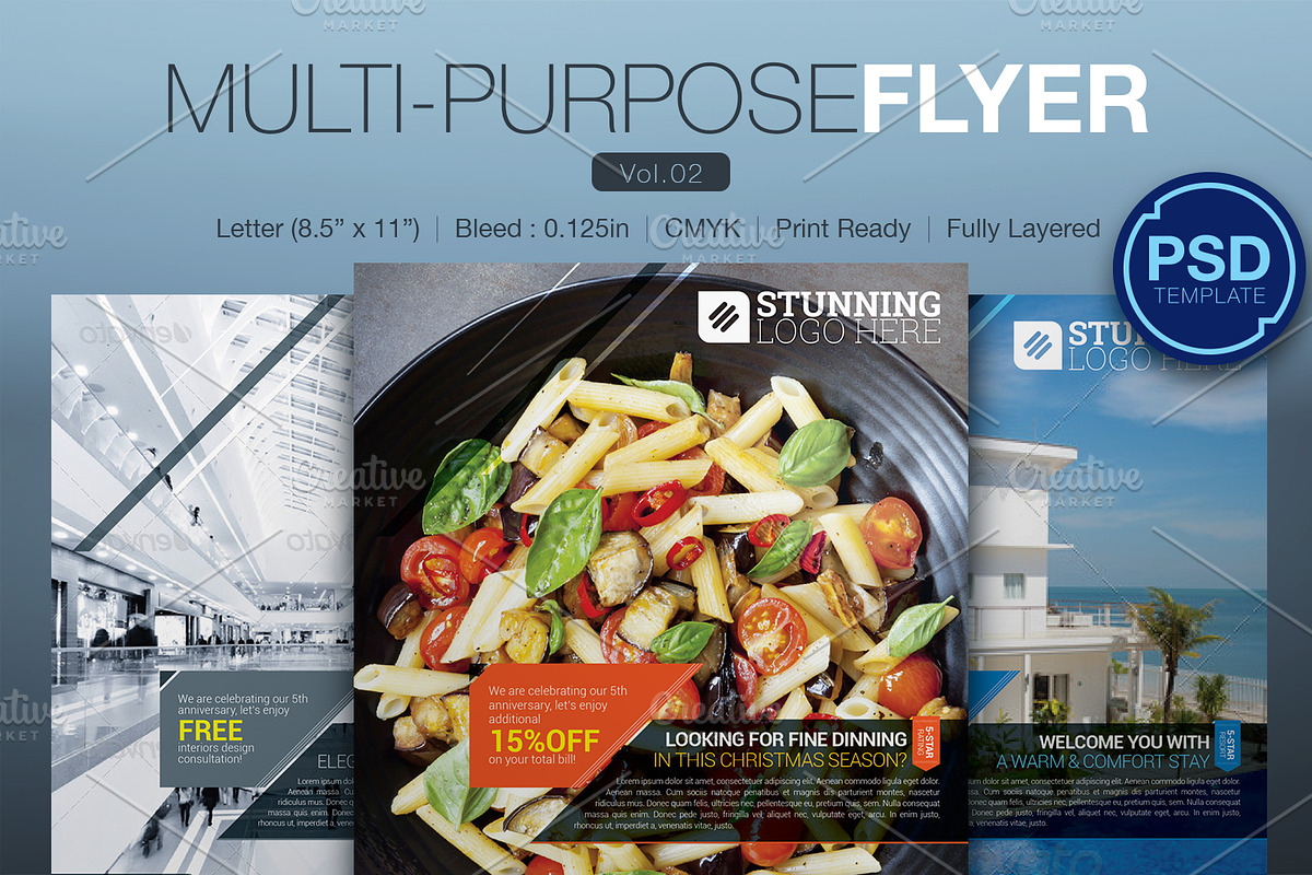 Multipurpose Flyer Bundle, a Flyer Template by KitCreativeStudio2