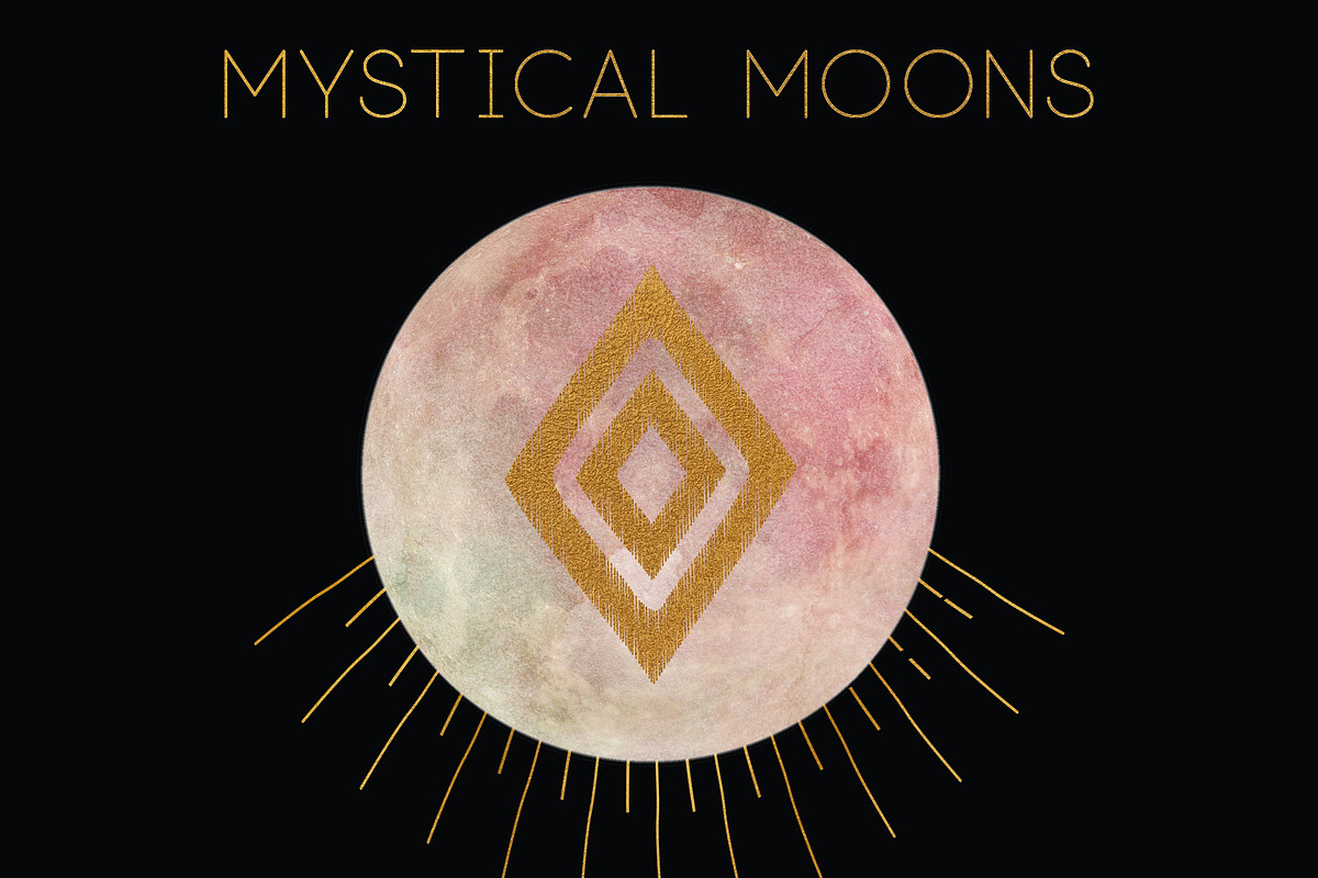 20% OFF! MYSTICAL MOONS, a Work Illustration by Chus Moreno Studio (Photo 1 of 11)