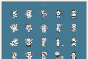 100 Hand Drawn Elements -Kids-, an Animal Illustration by Michael Rayback Design (Thumbnail 2 of 3)