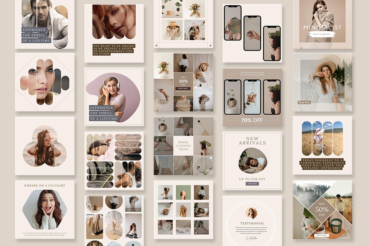 Denpasar Instagram Post Template, a Social Media Template by binangkit (Photo 3 of 5)