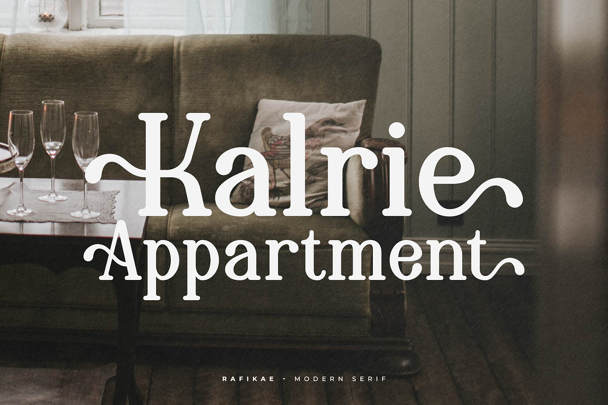 Rafikae | Modern Serif Font, a Serif Font by Denustudios (Photo 3 of 13)