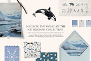 Ice Kingdom Watercolor Collection, an Object Graphic by Julia Dreams (Thumbnail 2 of 11)