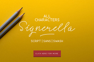 Signerella Font Duo