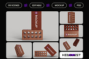Brick Mockup, a Mockup by hiddemaru (Thumbnail 2 of 4)
