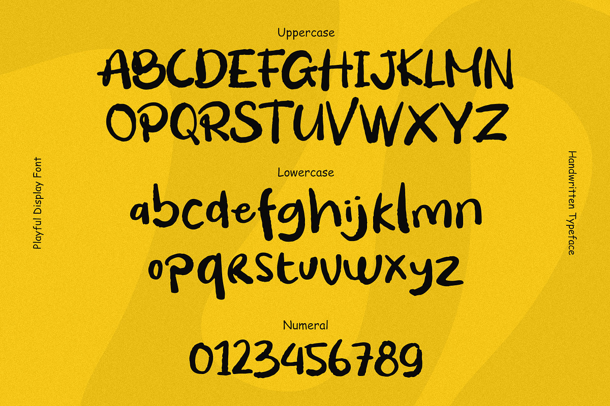 Bunny Carroty - Playful Handwritten, a Handwritten Font by Inviline.co (Photo 2 of 17)