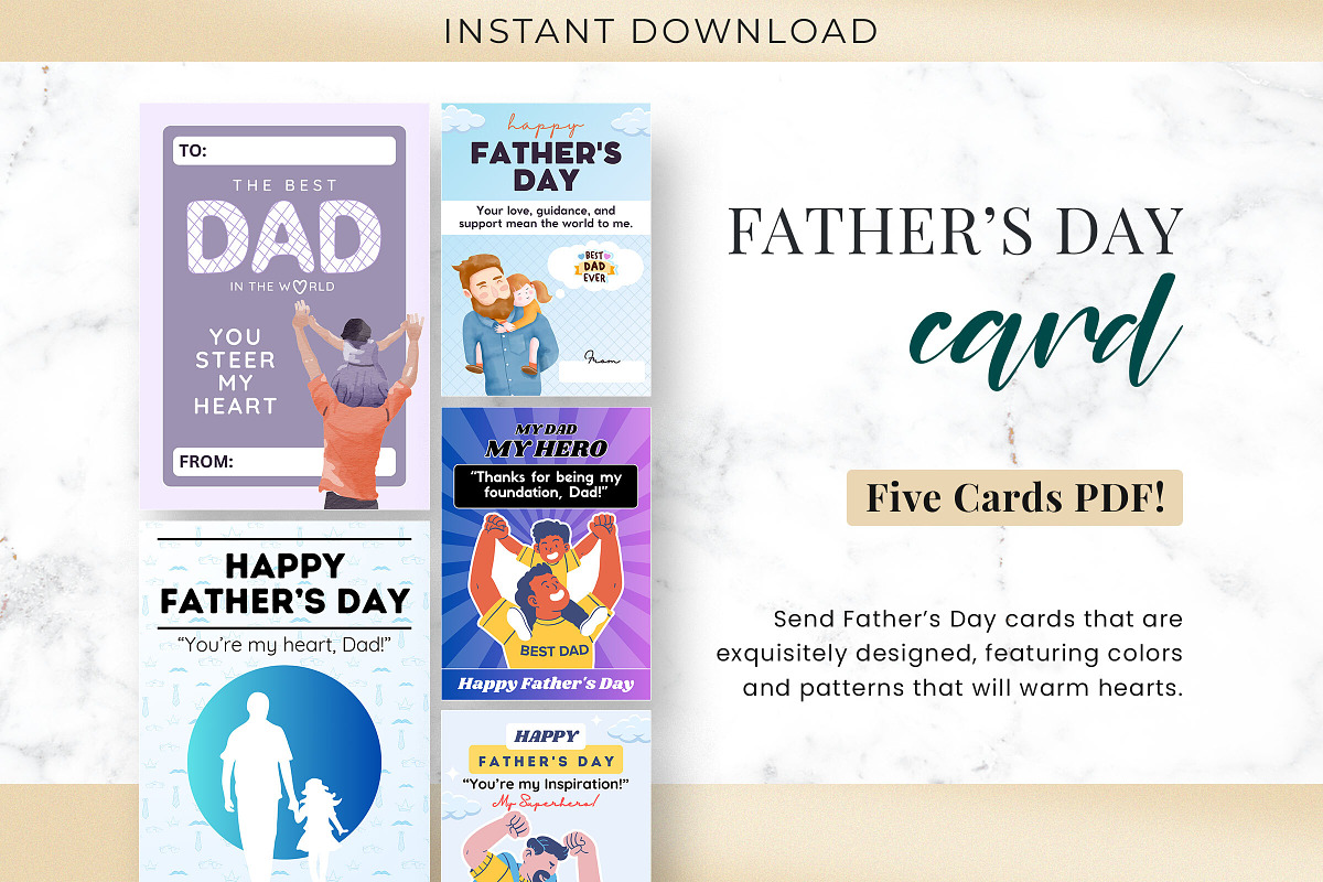Father's Day Social Media Bundle, a Social Media Template by Snapybiz (Photo 6 of 9)