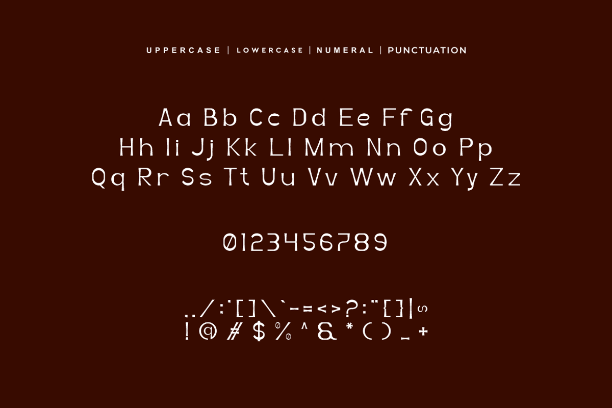Mloyta - Retro Font, a Sans Serif Font by QR Design Studio (Photo 6 of 7)