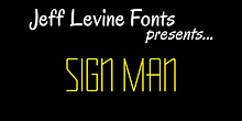 Sign Man JNL
