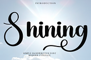 Shining, a Handwritten Font by InermediaSTUDIO (Thumbnail 1 of 7)