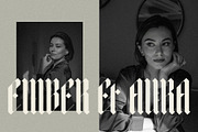 Rymaki - Modern Blackletter Font, a Blackletter Font by SilverStag Type Foundry (Thumbnail 27 of 30)