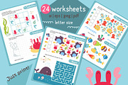Under the Sea Activity Book for Kids, an Education Illustration by Nursery Art (Thumbnail 2 of 8)