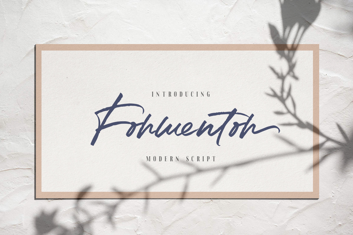 Formetor Script font! preview 2