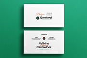 Modern Business Card Template, a Business Card Template by MightyDesign (Thumbnail 1 of 6)