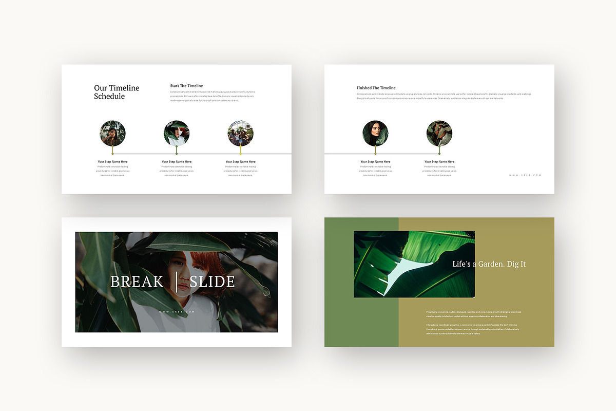 Sreb : Garden Service Keynote, a Presentation Template by Punkl Camp (Photo 5 of 16)
