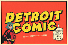 Detroit Comic – Comic Font Pair
