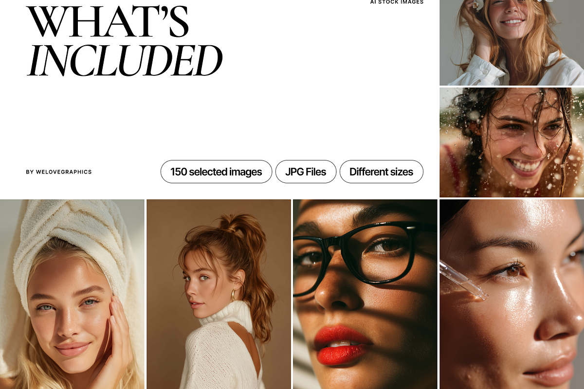 150 Fashion Portrait Stock Images, a Beauty & Fashion Photo by Welovegraphics (Photo 6 of 10)