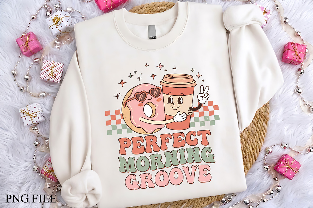 Perfect Morning Groove Coffee Donut, a Seasonal Illustration by CrexoraLab (Photo 1 of 4)