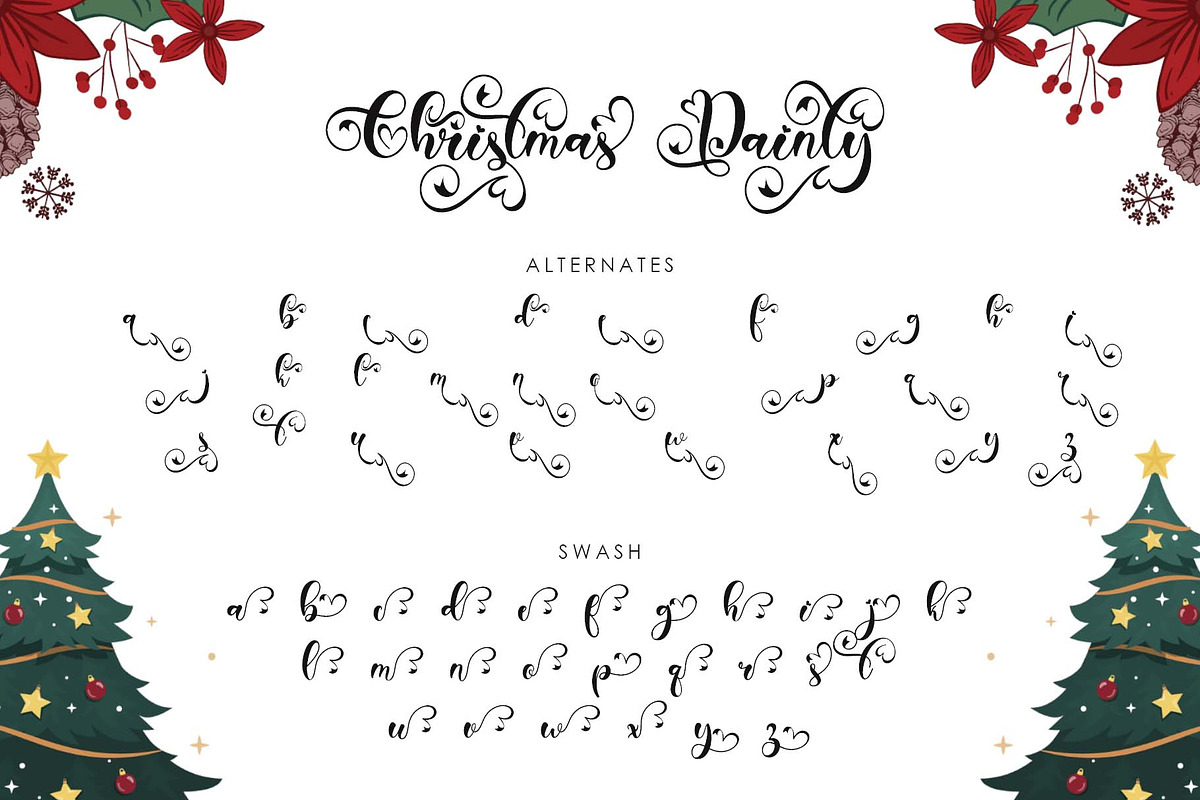 Christmas Dainty, a Handwritten Font by Yoga Letter (Photo 8 of 9)