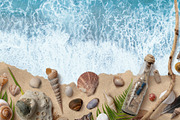 Summer Beach MockUp creator, a Product Mockup by PSD Market (Thumbnail 5 of 14)