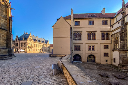 Prague Castle in the spring morning sun, a Holiday Photo by PhotoVision Pavel Rezac