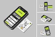 iPhone and Credit Card Mockup, an iPhone Mockup by Pexelyou (Thumbnail 6 of 6)
