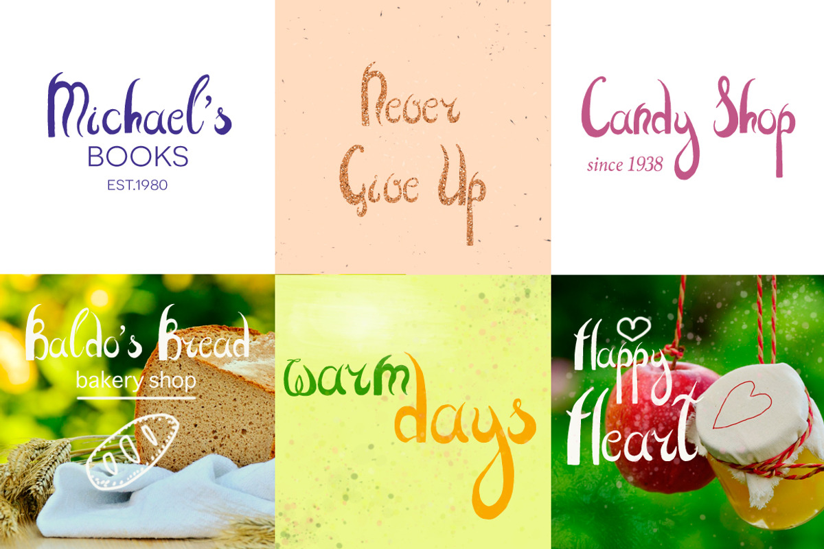 Mrs. Montgomery Brush Font preview 4