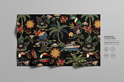 Jungle Tropical & Abstract Folk Art, a Pattern Graphic by Luiz da Rolt Grathwohl (Thumbnail 7 of 10)