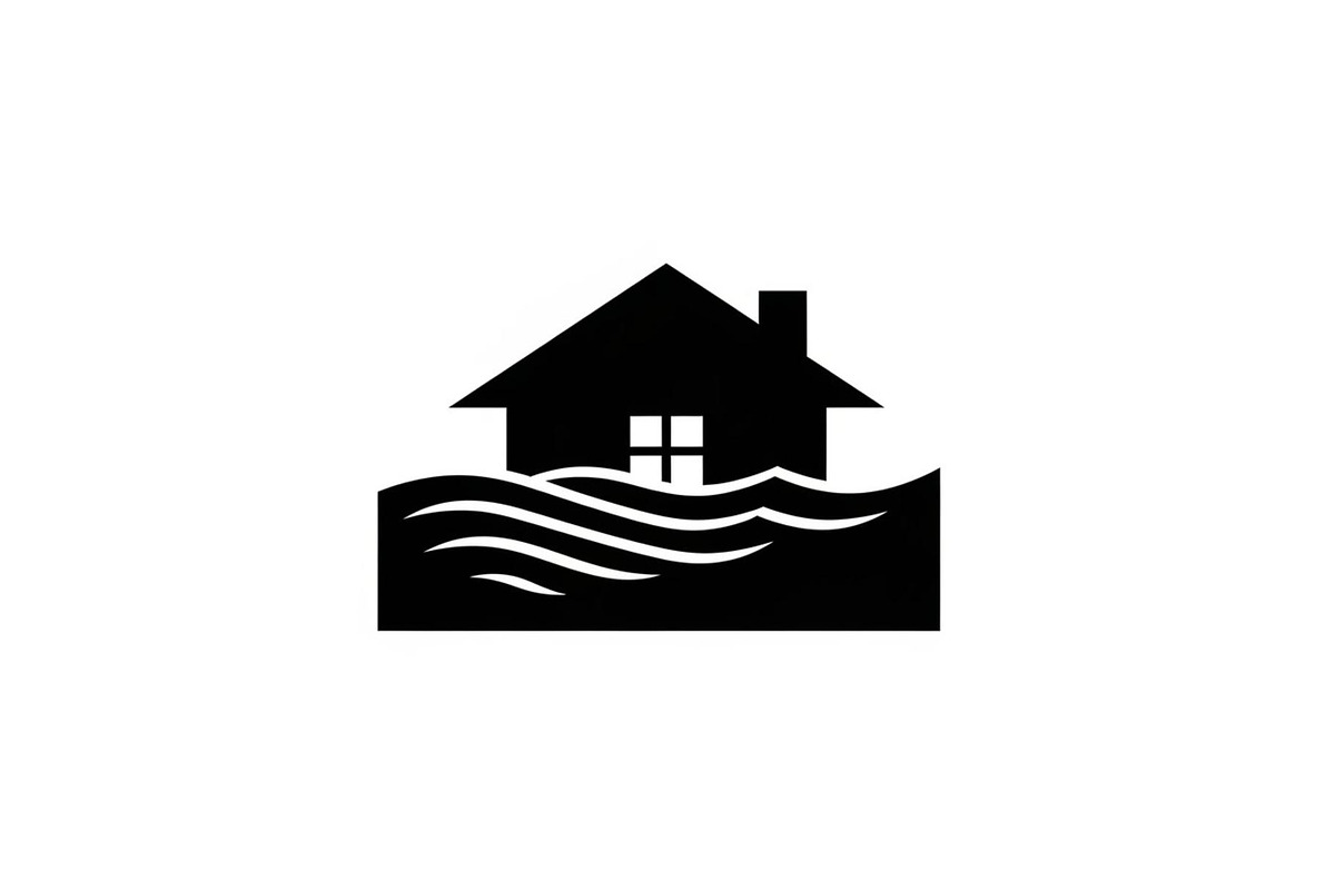50 Flooded Home Silhouette Bundle, an Illustration by Designs_River (Photo 27 of 51)