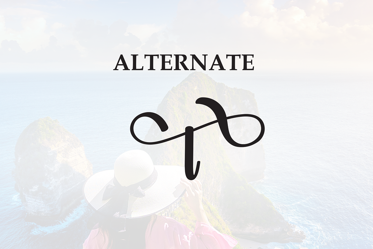 Vacation | Script Font, a Handwritten Font by Scratchones (Photo 8 of 9)
