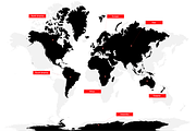 Multicolor World Vector Map, an Object Graphic by Nazim's Shop (Thumbnail 11 of 13)