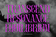 Nevron Sin | Black Metal Typeface, a Blackletter Font by Denustudios (Thumbnail 9 of 12)