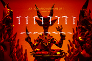 COLAPSO, a Blackletter Font by jakejarkor (Thumbnail 3 of 4)