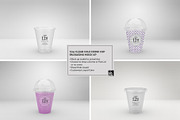 Clear Cold Drink Cups Mockup, a Cups & Container Mockup by INCDesign (Thumbnail 13 of 20)