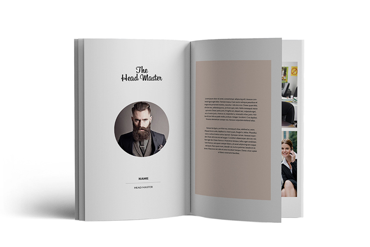 School Yearbook, a Brochure Template by Incools Stokie (Photo 3 of 13)