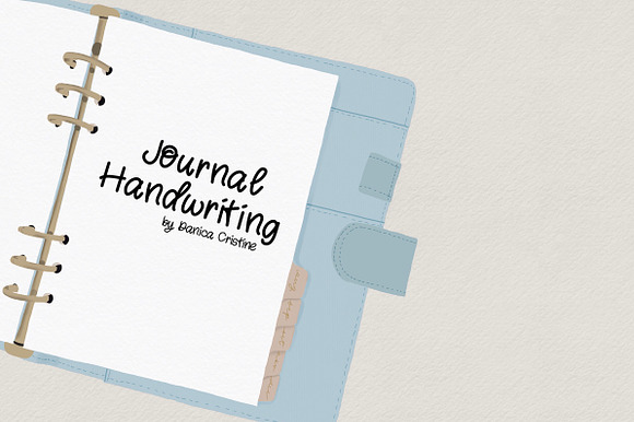 Journal Handwriting preview 4