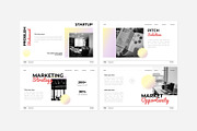 White Minimalist Startup Pitch Deck, a Presentation Template by Eklip Studio (Thumbnail 3 of 6)