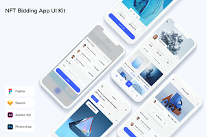 NFT Bidding App UI Kit