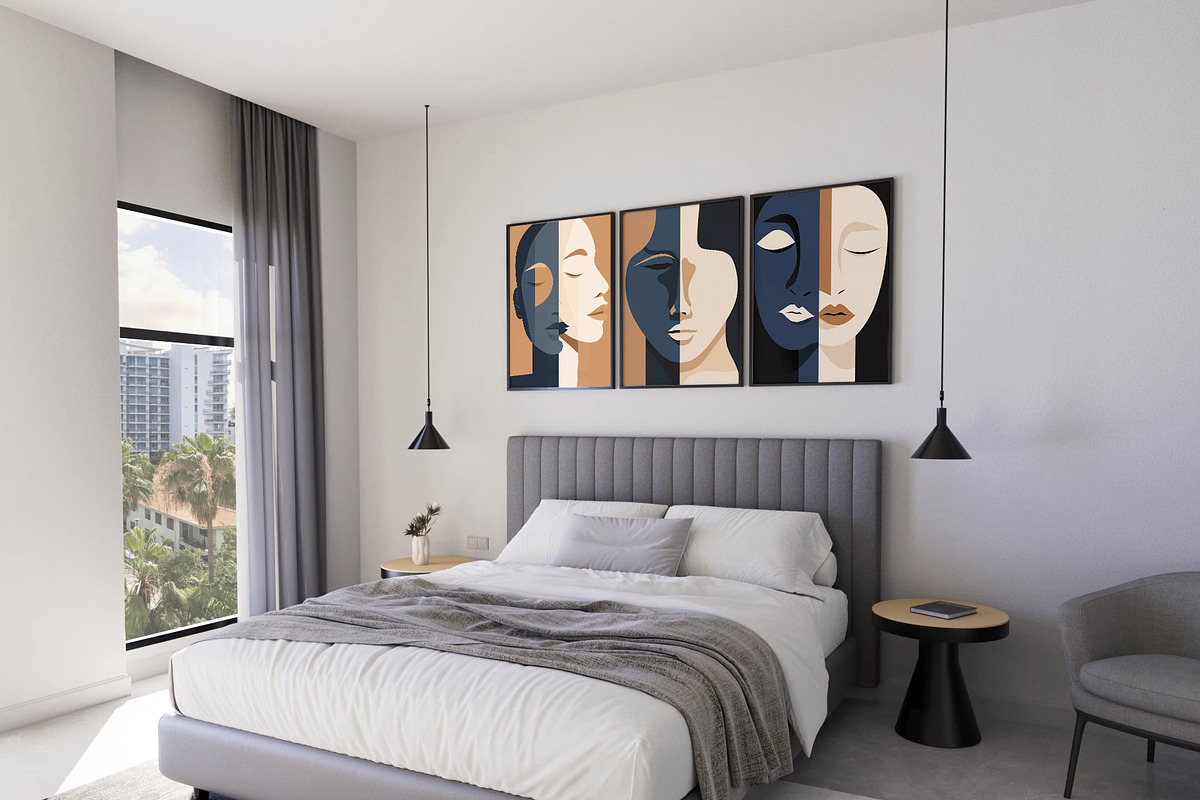 Frame Video Mockup Bedroom PSD, an Advertising Mockup by Drava Mockup (Photo 5 of 5)
