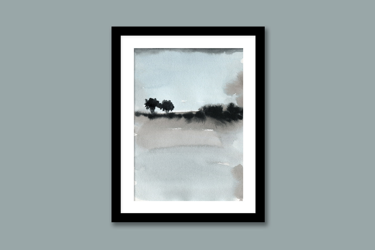 Intangible Scenery - watercolor art, a Background Graphic by Marmoris.Arts (Photo 19 of 34)