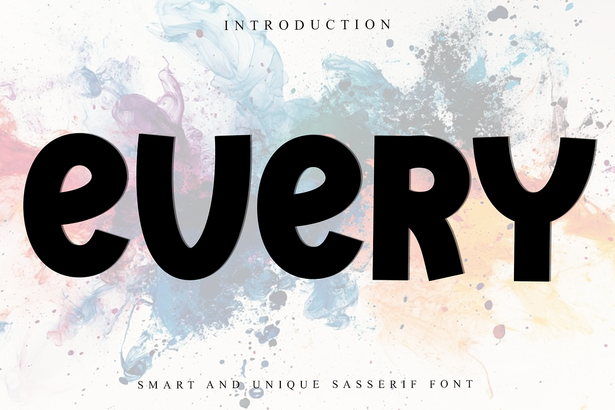 Every, a Script Font by FreshTypeINK (Photo 1 of 8)
