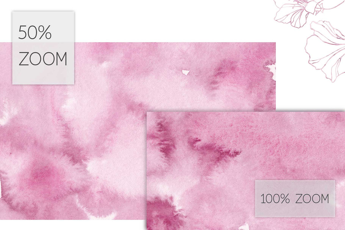 88 Hi-Res Watercolor Textures, a Texture Graphic by AdenaJ (Photo 4 of 12)