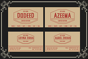 Knight Dominion Vintage Western Font, a Serif Font by Bayuktx (Thumbnail 6 of 8)
