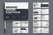 Graphic Design Portfolio Brochure, a Brochure Template by E-Type (Thumbnail 1 of 8)