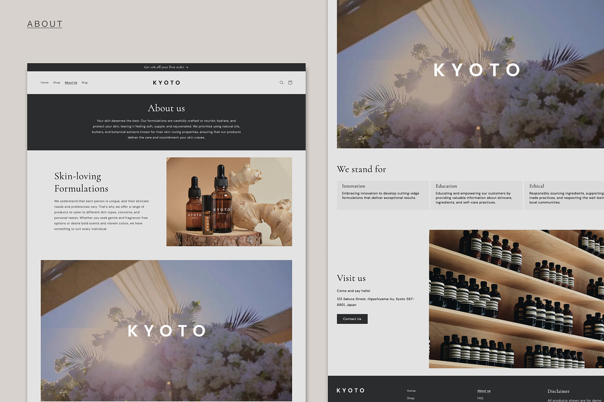 KYOTO | Neutral Shopify Theme, a Shopify Template by Studio Mayde (Photo 6 of 9)