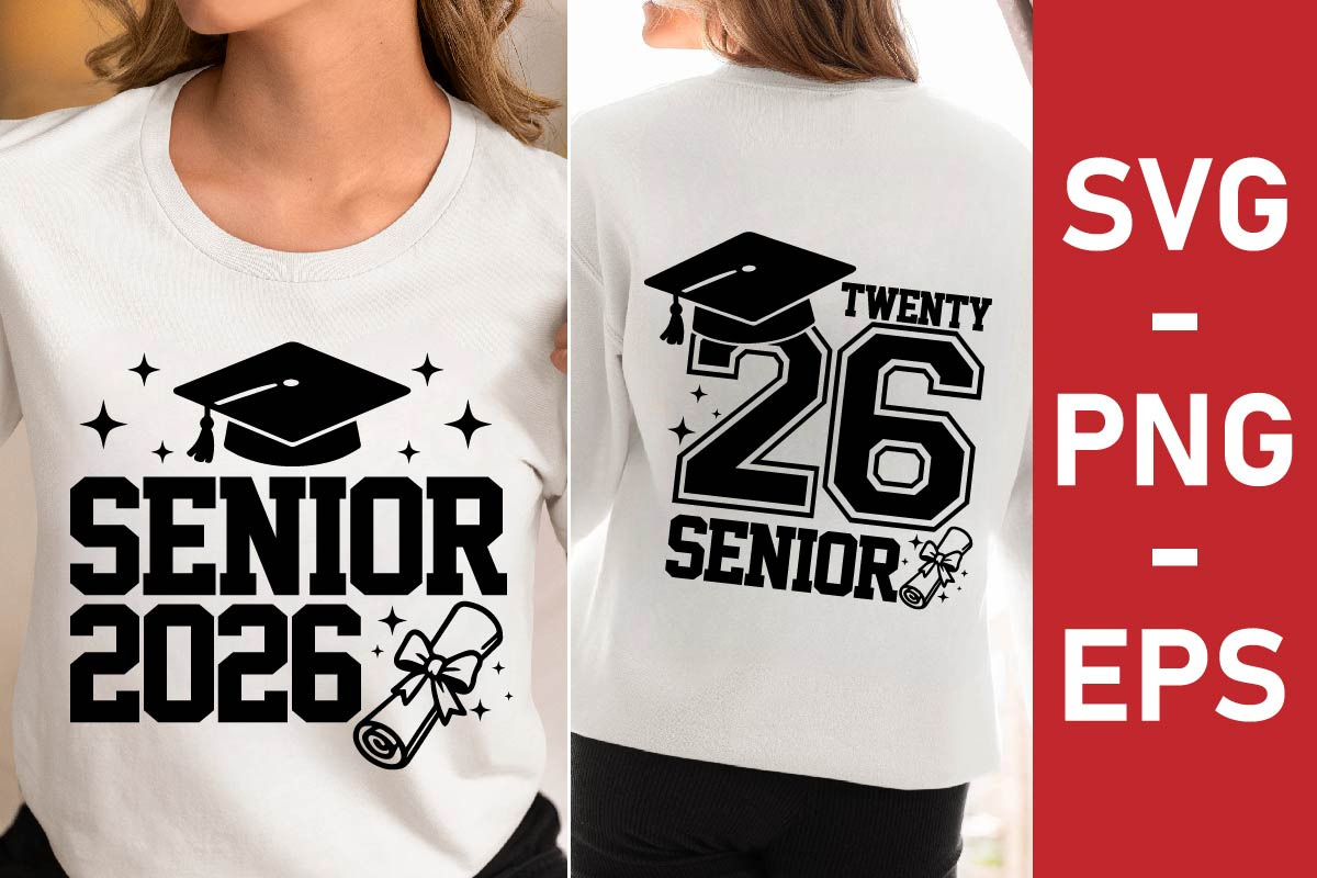 Senior Class Of 2026 Svg PNG, an Object Graphic by EllaMaiyaali (Photo 4 of 5)