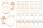 Pumpkin Jar Vectors & Clipart, an Illustration by Amanda Ilkov (Thumbnail 3 of 4)