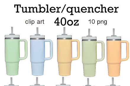 Hand Drawn Cup Clipart Digital Graph, an Object Illustration by Tanya Kart